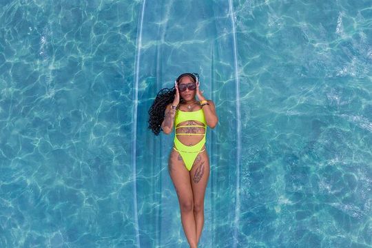 Clear Kayak Drone Photoshoot in Jamaica