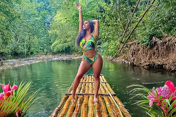 Bamboo River Rafting Limestone Foot Massage & Bottle of Rum Punch