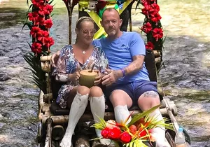 Bamboo River Rafting Limestone Foot Massage & Bottle of Rum Punch