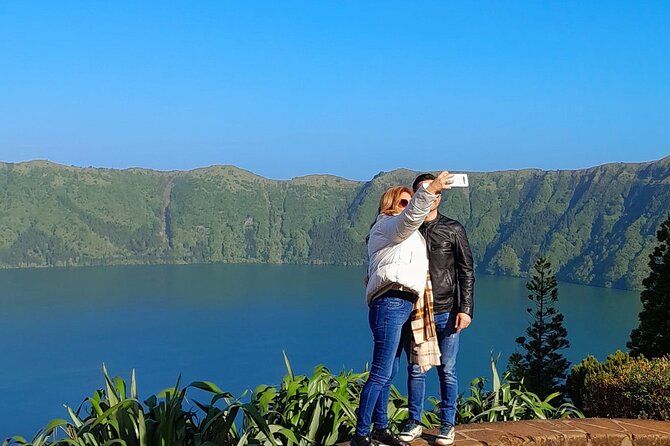 Cruise Travellers: Sete Cidades Volcano, The Blue & Green Lake