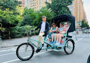 Central Park Private Pedicab Tour (60 mins)