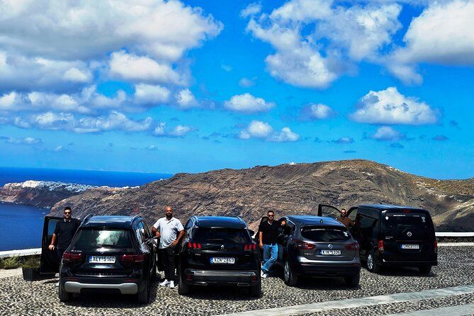 Santorini Private Transfer between Airport or Port and Santorini
