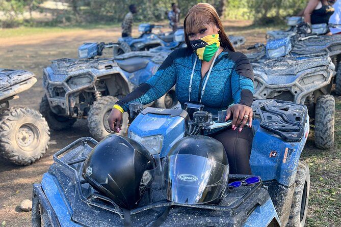 ATV & Bamboo Rafting With Limestone Foot Massage.