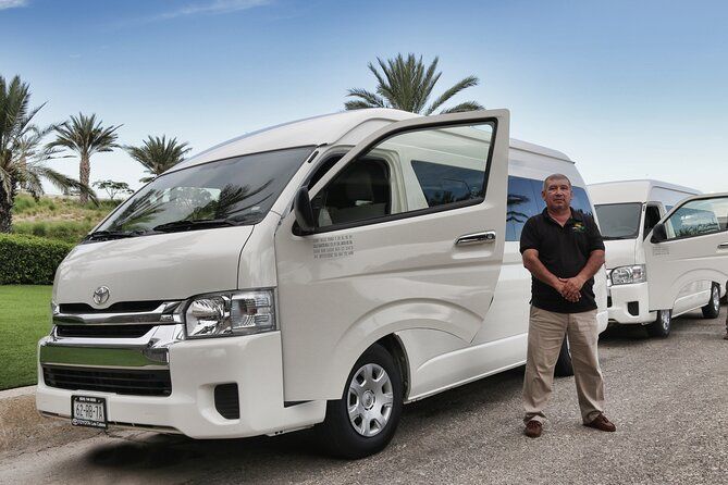 Airport Transfer to Cabo San Lucas & Pacific side Hotels & Villas Round Trip