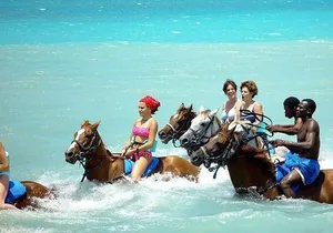 Ocho Rios Shore Excursion: Blue Hole, Tubing, Horseback Riding