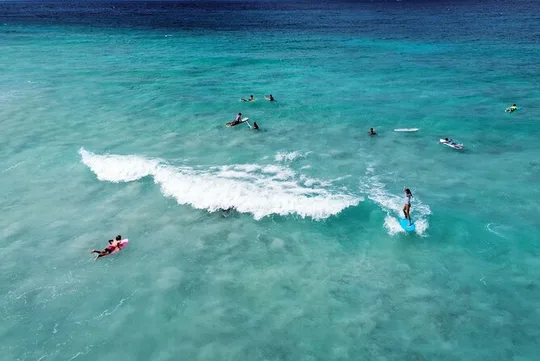 Shaka surf lesson adventure!