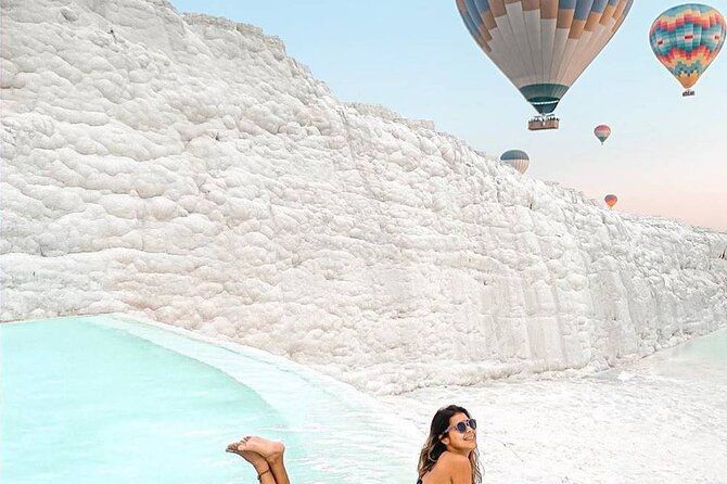 From Fethiye Pamukkale Day Trip w/Hot Aİr Balloon Ride & Lunch