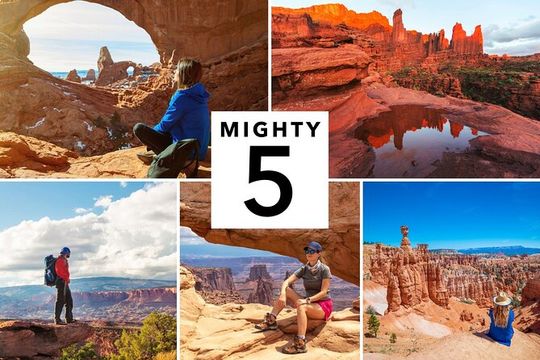 Utah Mighty 5 Adventure Bundle: 8 Self-Guided Audio Tours