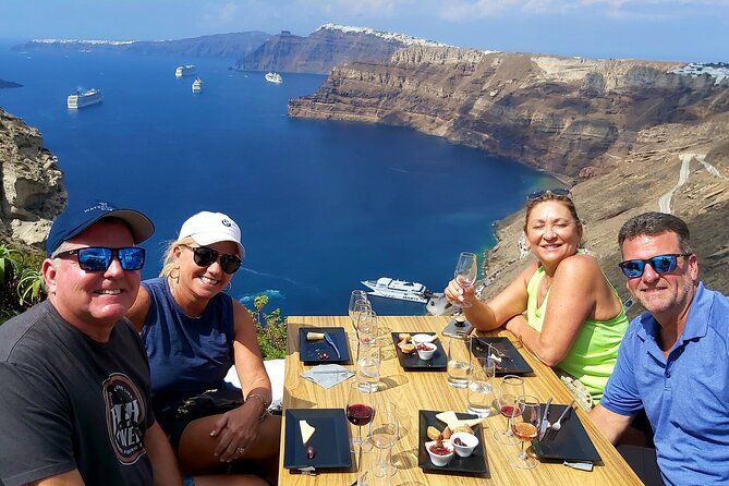 Private Santorini Wine Tasting Tour, 3 Wineries and Light Bites