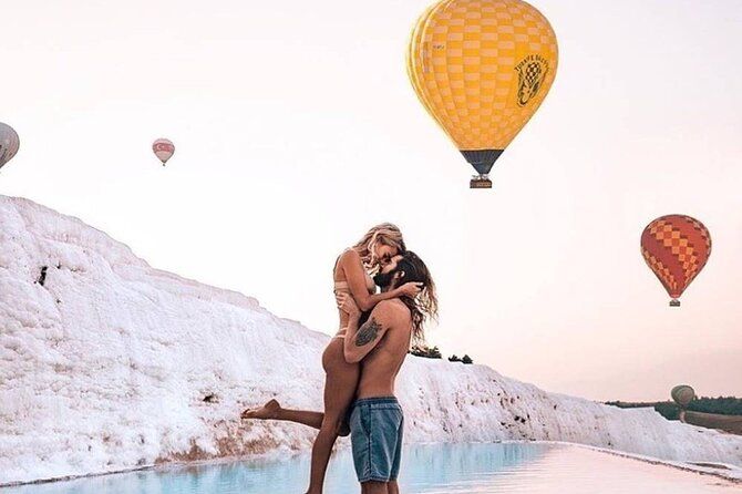 Independent Pamukkale Tour From Kusadasi With Hot Air Balloon