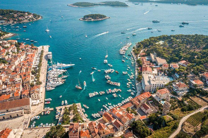 Full-Day Private Hvar, Brac and Pakleni Islands Boat Tour from Split