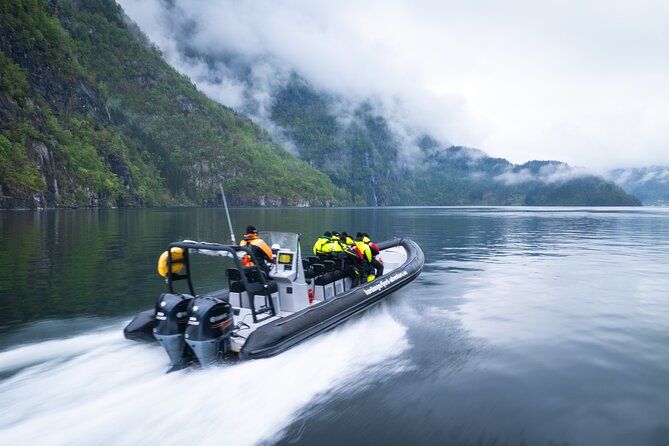 Hardangerfjord RIB Safari to Roadless Fyksesund from Øystese