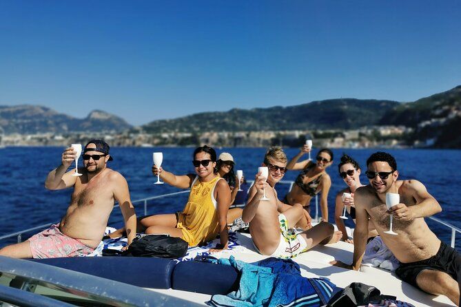 Full-Day Shared Boat Tour to Amalfi and Positano from Sorrento