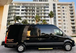 VAN Mia Airport or Hotels to Miami Port or Hotels Up to 14pax