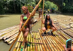 Private Tour Bamboo Rafting & Limestone Massage In Montego Bay