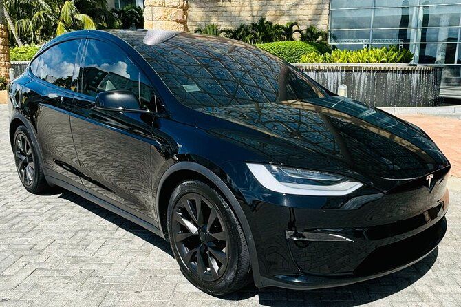 Puerto Rico Island Wide Transfer, Tesla Model X Luxury SUV.
