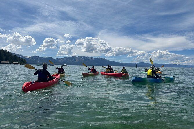 10AM-1PM South Lake Tahoe 3 Hours Single Kayak Rental