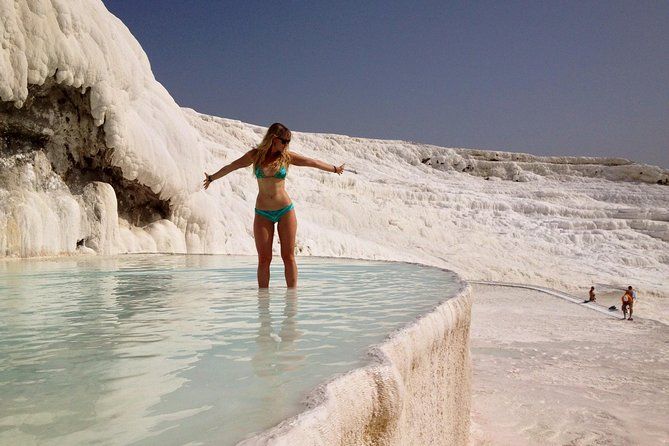From Izmir; Cotton Castle - Pamukkale Tour With Small Group