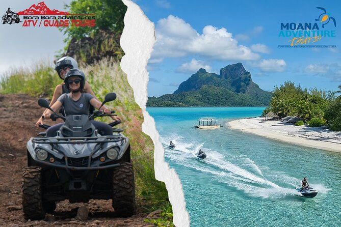 The Best of Bora Bora by Land & Sea: Jet Ski & ATV Quad Adventure