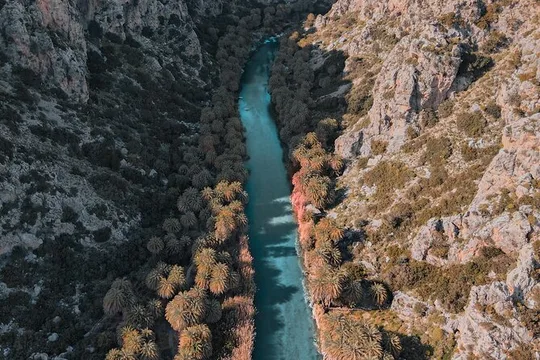From Rethymno: Preveli Beach & Hidden Villages