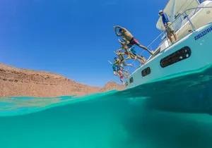Multimillion Yacht Cabo Cruise Sunset or Snorkel Optional PICKUP!