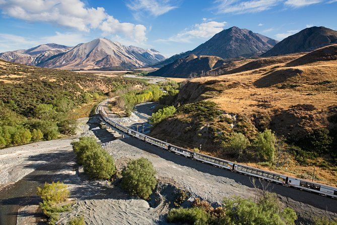 TranzAlpine Train Journey: Christchurch to Greymouth
