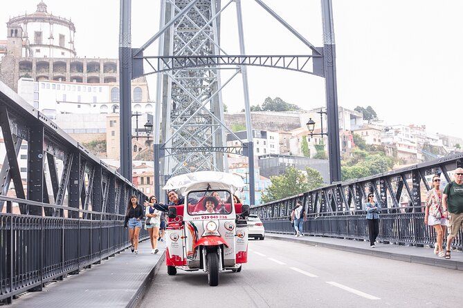 Porto: tuk tuk adventure tours old town 1h