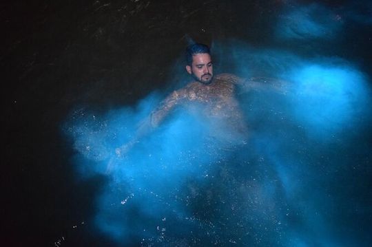 Glow with the Flow: A Romantic Night at the Luminous Lagoon”)