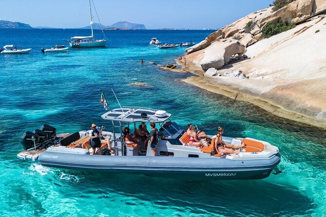 Olbia Tour and aperitif-lunch in Tavolara Molara Marine Park 8 hours