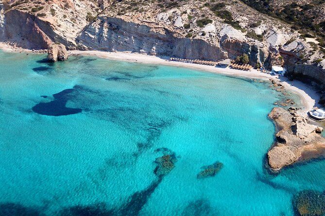 Full-Day Private cruise to Kleftiko, Polyaigos and Kimolos