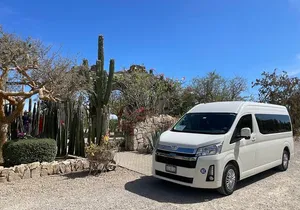 van private R/T from airport to your Hotel in los cabos