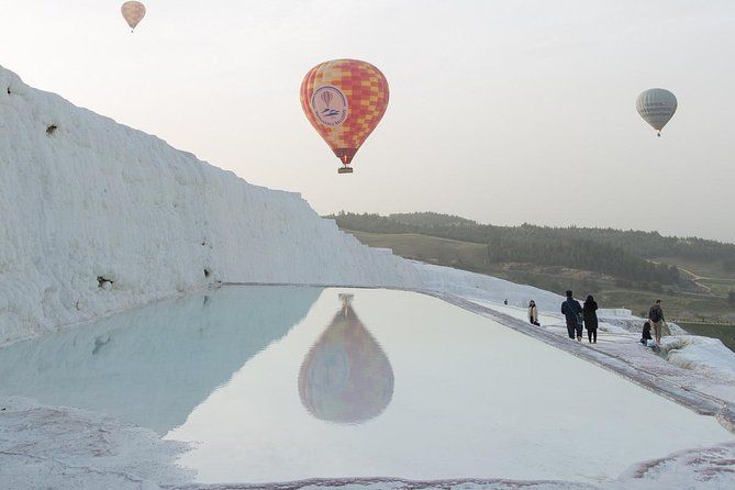 Pamukkale: Sunrise Balloon Flight Above Travertines & Ruins