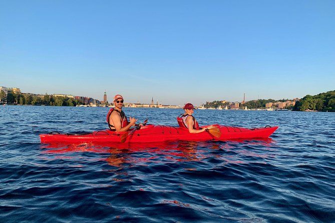 Guided Kayak Tour in Central Stockholm