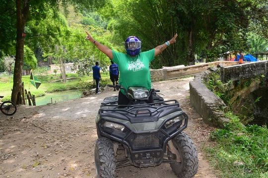 Blue Hole and Atv in Ocho Rios