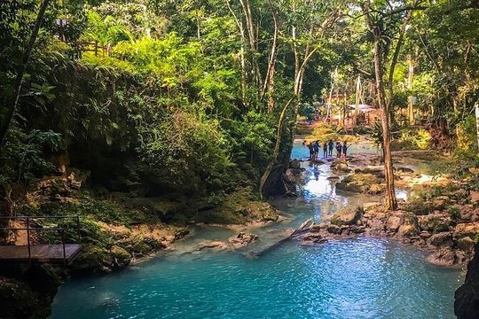 Blue Hole and Sightseeing Tour from Falmouth