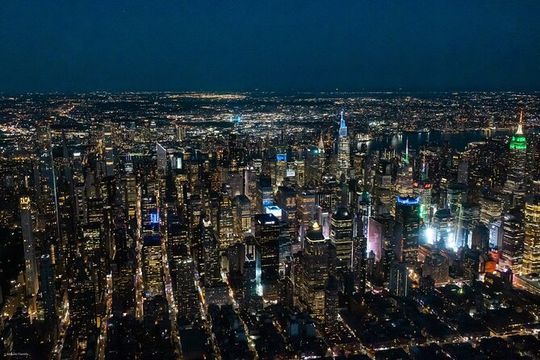 Private New York City Helicopter Tour for Couples from Westchester