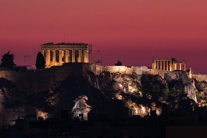 Athens Highlights Evening Tour with Dinner - Small Group Tour