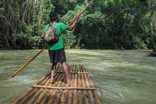 Bamboo Rafting Experience on the Martha Brea