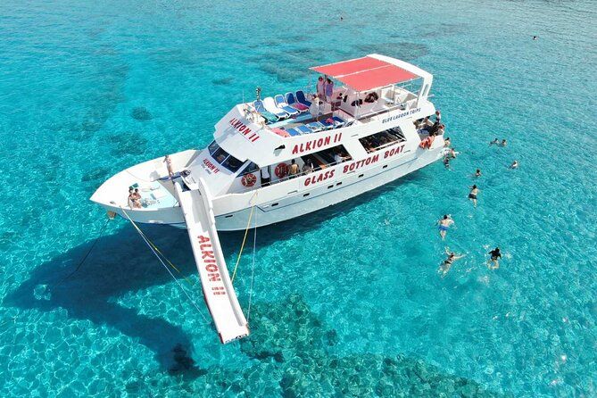 Blue lagoon latchi Glass Bottom & big slide+drinks