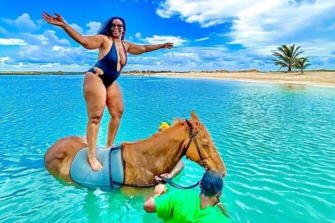 Horseback Ride, Dunns River Falls & Blue Hole From Montego Bay