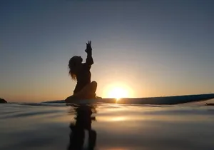 Sunset Floating Yoga