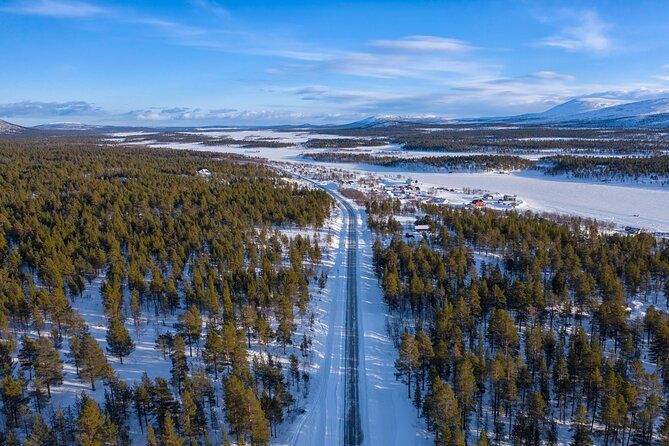 Private Romantic Walking Tour in Kiruna with Historic Church