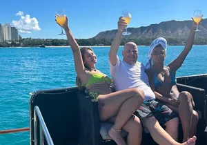 Small-Group Whale Watching Cruise on a Waikiki Motor Yacht