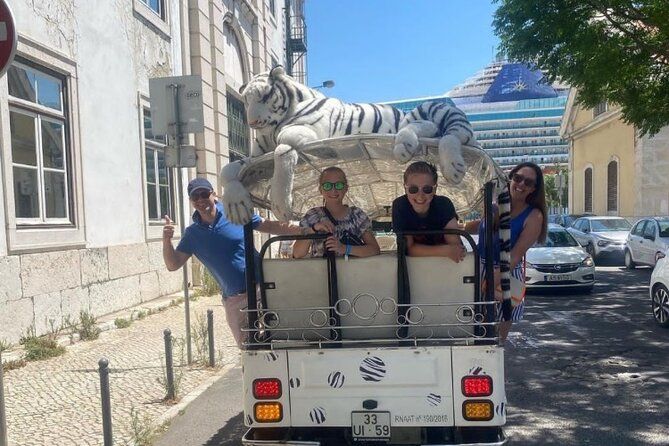4-hour Tuk Tuk Tour of Belém, City Center, and Lisbon's Old Town