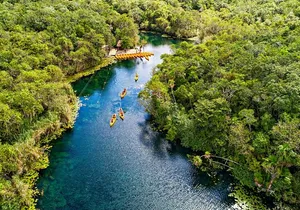 Cenote Tankah and Mayan Village Tour with Zipline, Canoes & Lunch