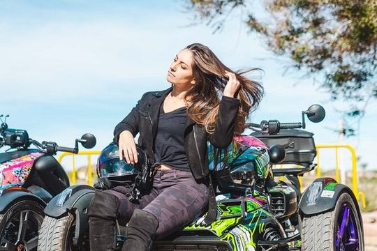 Private All Women's Red Rock Canyon Guided Tour On A CanAm Trike
