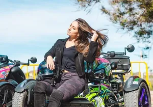 Private All Women's Red Rock Canyon Guided Tour On A CanAm Trike