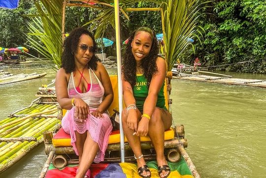 Bamboo River Rafting with Limestone Foot Massage