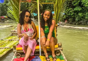 Bamboo River Rafting with Limestone Foot Massage