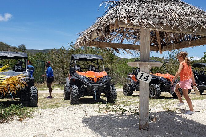 Guided Antigua UTV Adventure with Beach Stop - Salty Dogs
